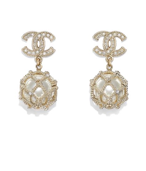 chanel long earring|chanel long earrings price.